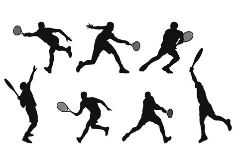 Tennis Player Vector at GetDrawings | Free download