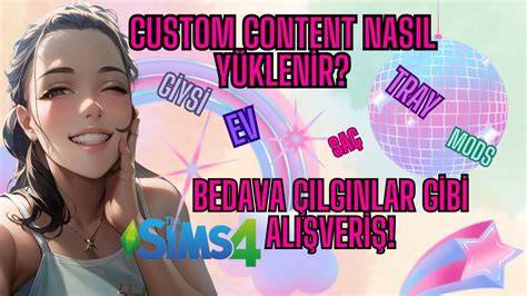 The Sims Custom Content Cc Nas L Y Klenir Neden Y Kledi Im Yama Ve