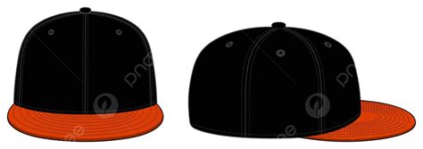 Baseball Cap Template Vector Illustration Illustration Flat Style