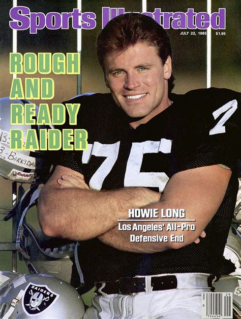 Los Angeles Raiders Howie Long Sports Illustrated Cover by Sports ...