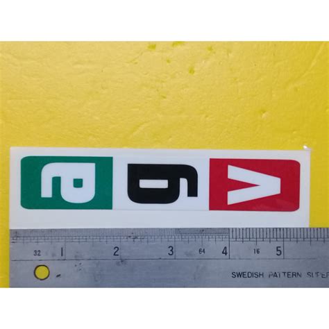 20230823 1148 0444A AGV Body Sticker Stripe STIKER Stickers Logos