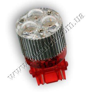 Лампа светодиодная СТОП-ГАБАРИТ 3157-3x1W (red) в Киеве. Стоп/Габарит ...