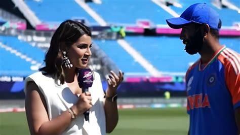 Whats For Dinner Sanjana Ganesan And Jasprit Bumrah Banter During