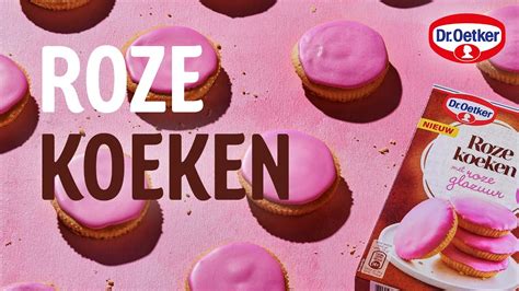 Dr Oetker Hoe Maak Je Roze Koeken Youtube