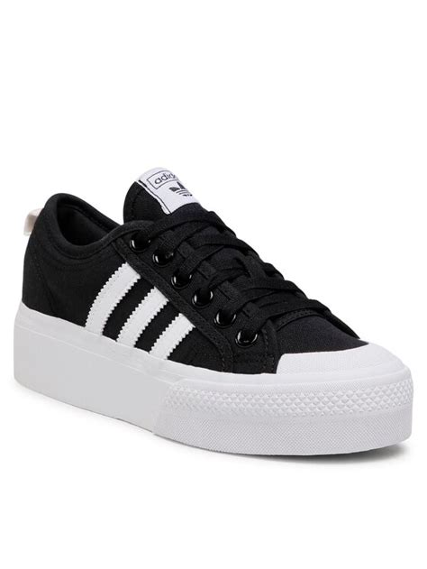 Adidas Sneakersy Nizza Platform W FV5321 Czarny Modivo Pl