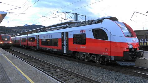 Bahnverkehr Bregenz Rankweil Dornbirn mit SBB Astoro ÖBB RH4748