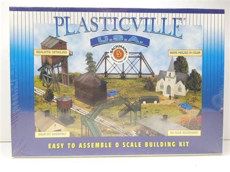 Plasticville O Scale Buildings Apartment Building | Buildingsi