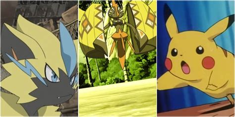 Pok Mon Best Electric Types In The Anime Ranked