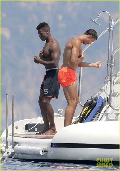 Cristiano Ronaldo Bares Hot Shirtless Body Again In Monaco Photo Cristiano Ronaldo