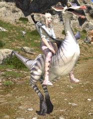 Deinonychus (Mount) - Gamer Escape's Final Fantasy XIV (FFXIV, FF14) wiki