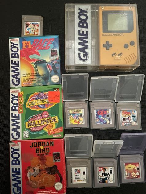 Nintendo Gameboy Classic Console With Games In Catawiki