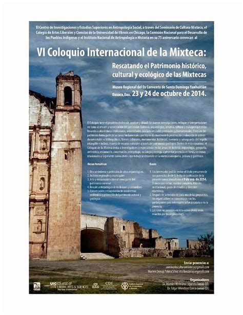 VI Coloquio Internacional De La Mixteca