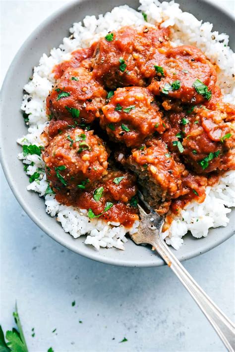 Slow Cooker Porcupine Meatballs | The Recipe Critic