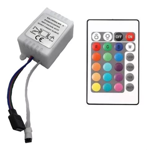 Controle Para Fita Led Rgb Teclas Mercadolivre