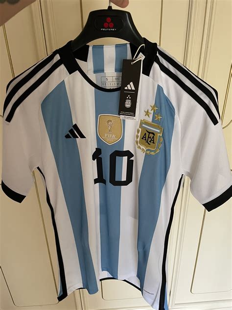 Adidas Leo Messi Argentina Home Jersey World Champions 22/23 | Grailed