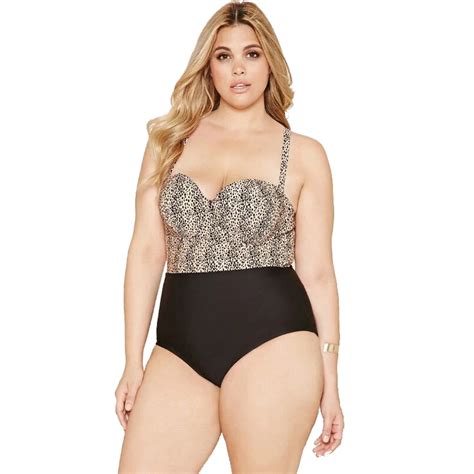 Sexy Summer Plus Fertilizer Increase Sexy Xl 4xl Plus Size One Piece Fat Bathing Suit For Women