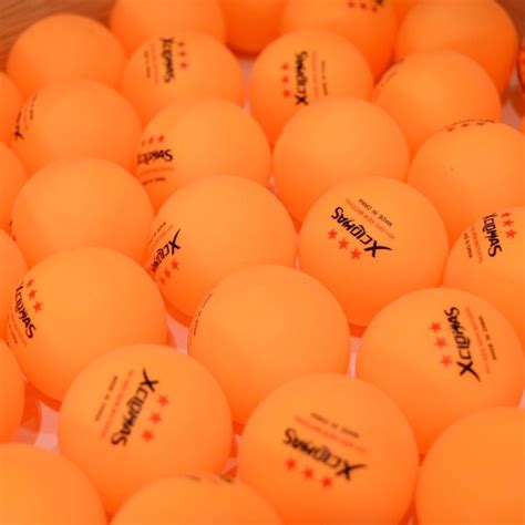 Xc Lohas Star G Table Tennis Balls New Material Abs Plastic