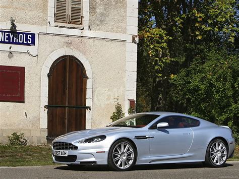 Aston Coupe Dbs Lightning Martin Silver Supercars Hd