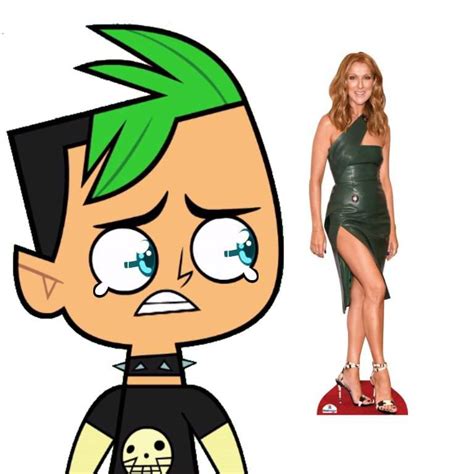 The Celine Dion Cardboard Cutout Png Tho Total Drama Official Amino