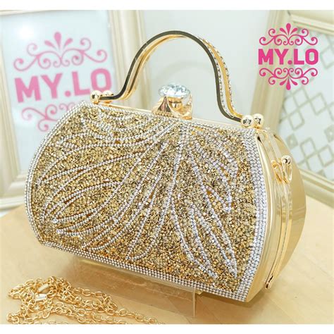 Jual Clutch Pesta Tas Kondangan Wanita Party Bag Dompet Wedding