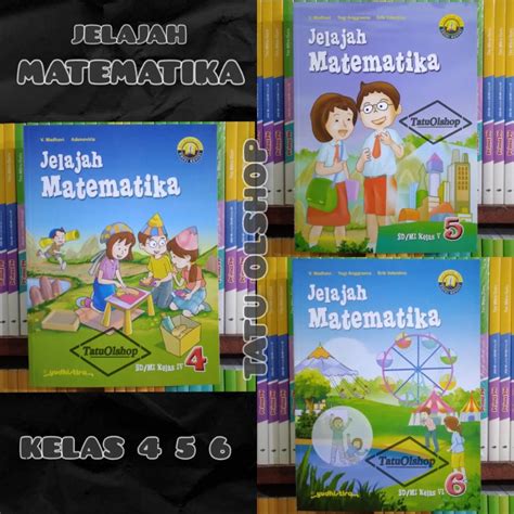 Jual Buku Jelajah Matematika SD MI Kelas 4 5 6 IV V VI Kurikulum 2013