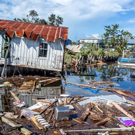 Cyclone Damage Before And After