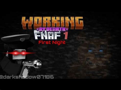 Surviving The First Night In Minecraft Fnaf Gameplay Youtube