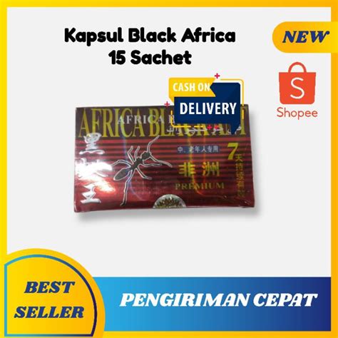 Jual Termurah Herbal Kebugaran Pria Kapsul Semut Black Ant Afrika