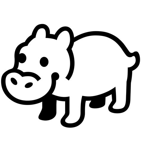 🦛 Hippopotamus Emoji