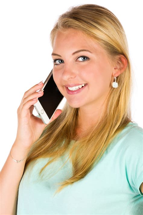 Woman Talking On A Phone Free Stock Photo Public Domain Pictures