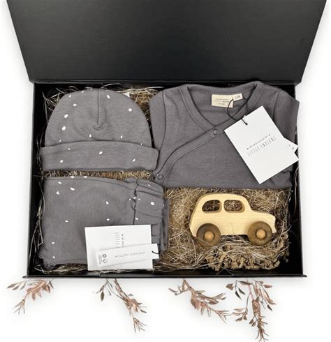 Luxe Cadeau Geboorte Kraamcadeau Pakket Jongen Cadeau Baby Cadeaubox