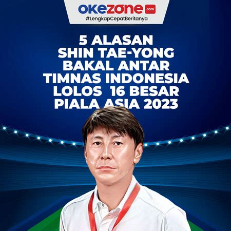 5 Alasan Shin Tae Yong Bakal Antar Timnas Indonesia Lolos 16 Besar