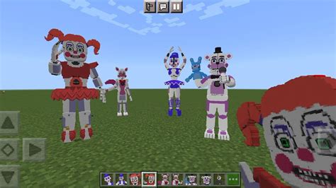 Fnaf Sister Location Mod In Minecraft Pe Youtube