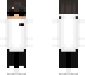 Black Glasses Boy | Minecraft Skin