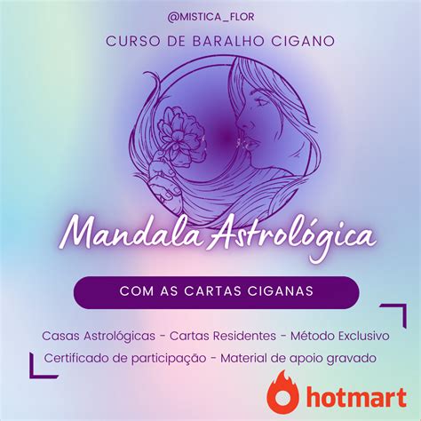 Mandala Astrol Gica O Baralho Cigano Juliana Freire Hotmart