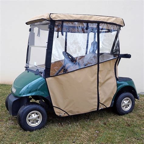 Beige Odyssey Enclosure For E Z Go Rxv Petes Golf Carts