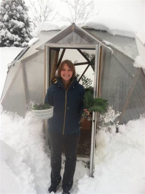 Growing Spaces Year Round Greenhouse - Winter Growing and Cooling