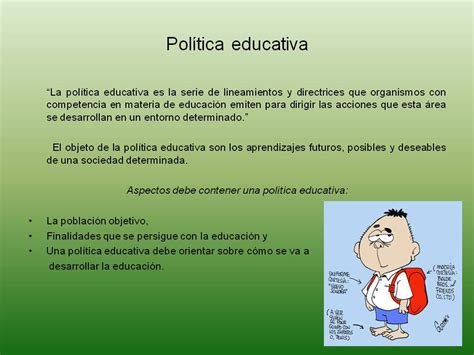 Políticas Públicas En Educación Educacion Y Estado Dependiente