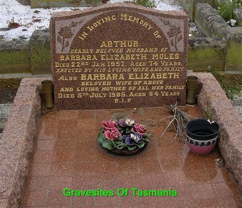 Gravesites Of Tasmania