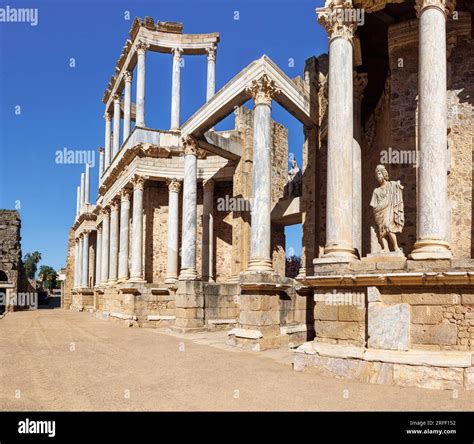 Spain Extremadura Merida Archaeological Ensemble Of Merida Listed As