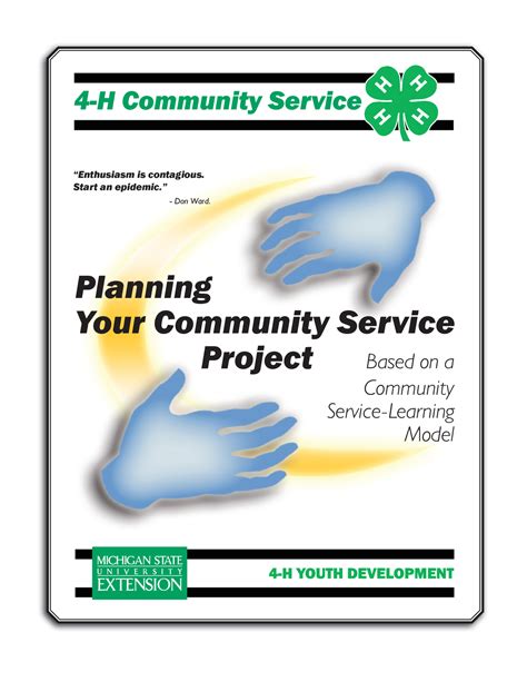 Planning Your Community Service Project Planning Your Community