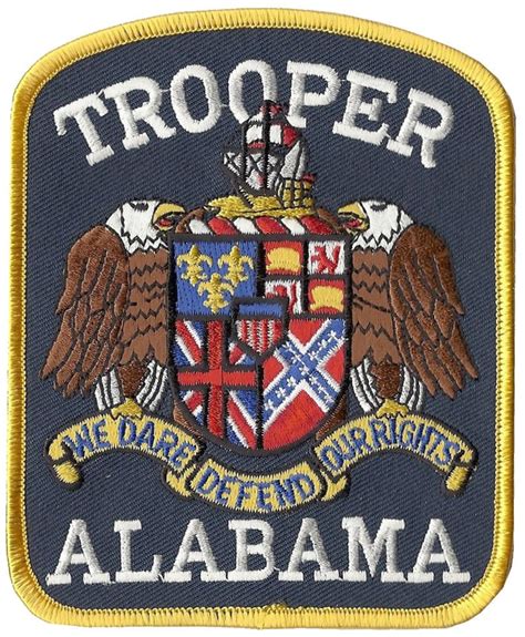 Alabama Highway Patrol | Police, Police patches, Patches