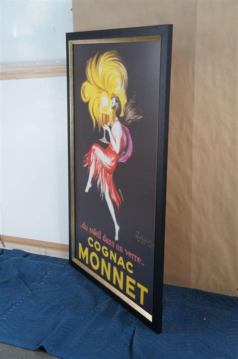 Vintage Leonetto Cappiello Cognac Monnet Art Deco Advertising Poster