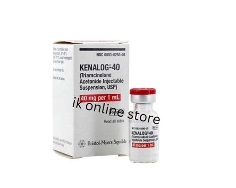 Kenalog injection – IK Online Stores – ikonlinestore.com