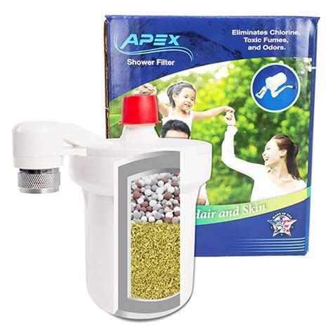 Apex Mr 7012 Chlorine And Heavy Metal Reduction Shower Filter With