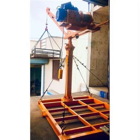 Construction Lift Monkey Crane Lift Manufacturer From Ahmedabad