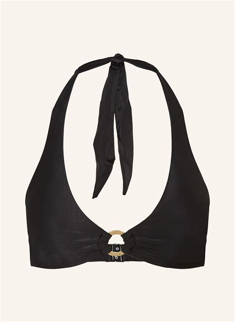 Darling Harbour Neckholder Bikini Top In Black