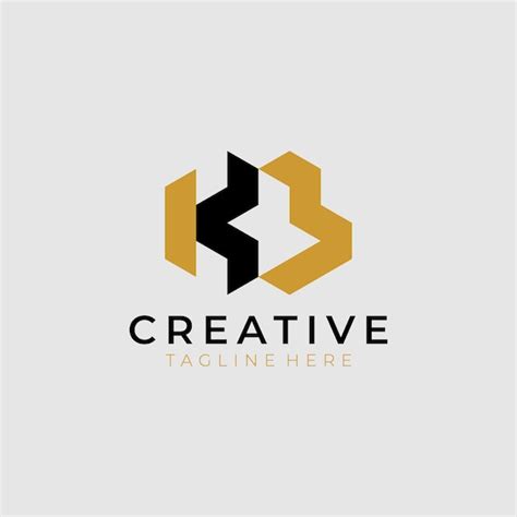 Premium Vector | Creative letter kb logo design vector template ...