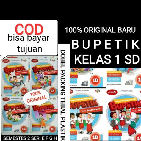 Jual Buku Bupetik Kelas Sd Mi Erlangga E F G H A B C D