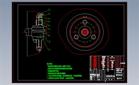 缠绕式双卷筒提升机（有cad图文献翻译）autocad 2007模型图纸下载 懒石网